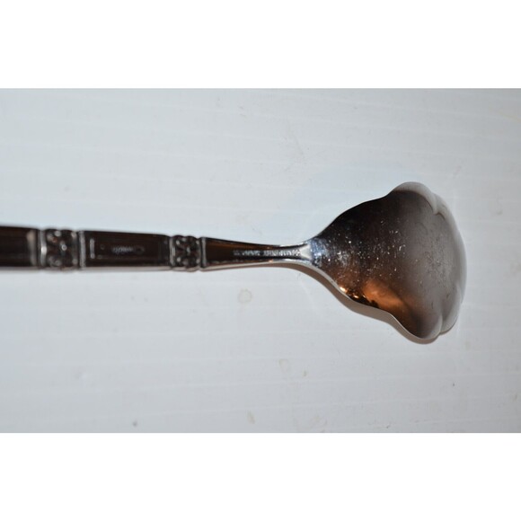 Oneida CORONATION Sugar Shell Spoon Stainless Steel Black Accent replacement - Picture 6 of 8